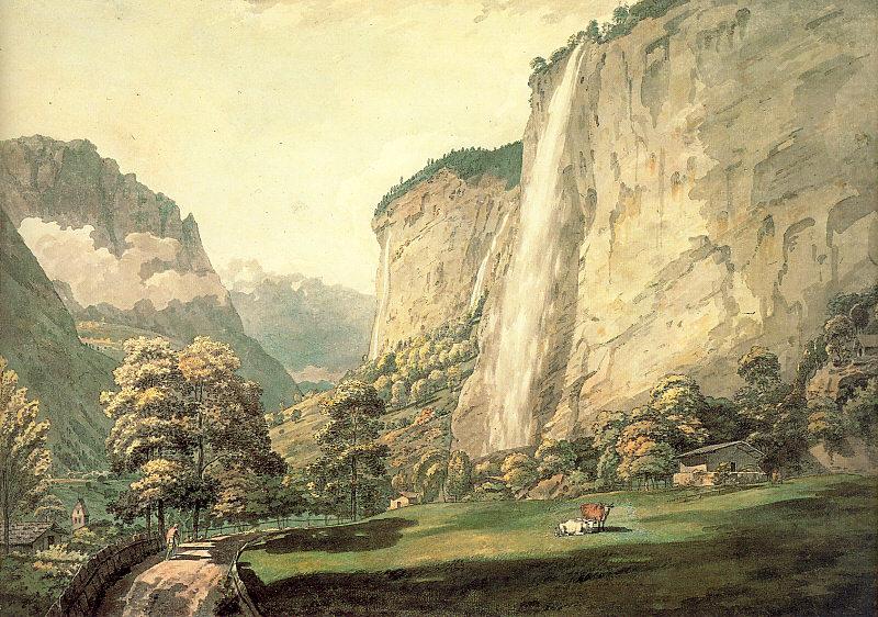 The Valley of Lauterbrunnen and the Staubbach, Pars, William